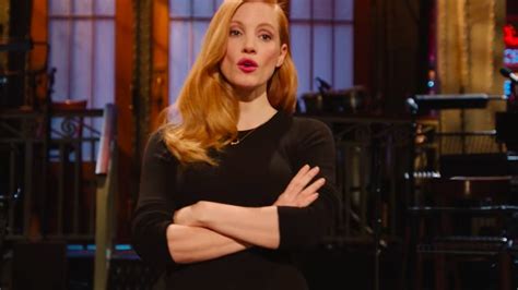 Jessica Chastain Takes Her Chances Hosting Saturday Night Live