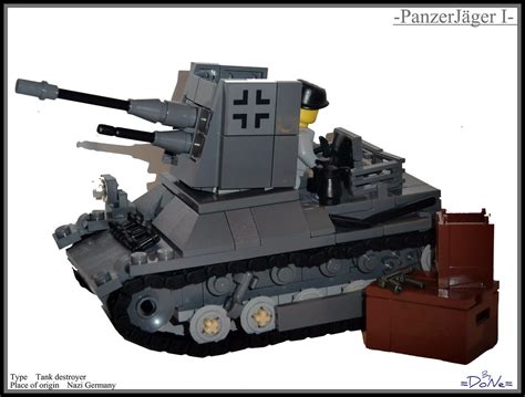 Lego Ww2 Panzerjäger I Yes It Is Actully A New Tank Fro Flickr