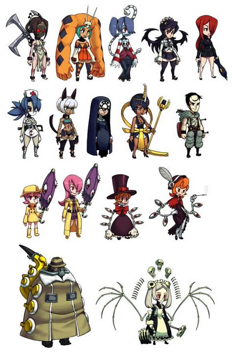 Manikins Skullgirls By Koidrake Game Character Design Character