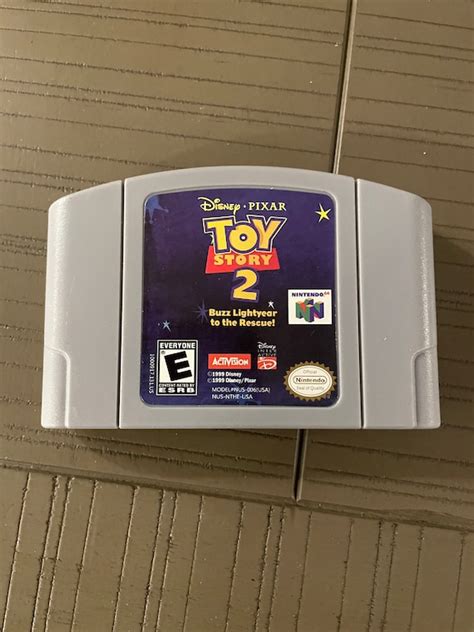 Toy Story 2 Nintendo 64 N64 Video Game Etsy Canada