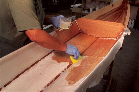 Working With Epoxy And Fiberglass Plywood Boat Wood Boats Kayaks How