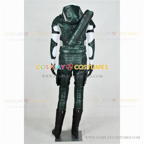 Green Arrow Cosplay Costume Oliver Queen Combat Uniform