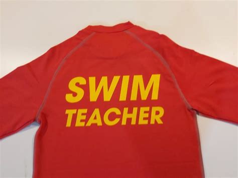 Swimming Teachers Rash Teequiller Ltd Bespoke Clothing And Accessories