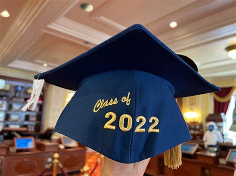 Blue Graduation Cap 2022