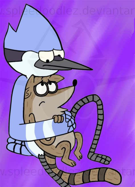 mordecai x rigby patience colored by sierra627 on deviantart