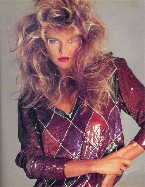 Christie Brinkley Brinkley 1980s Fashion