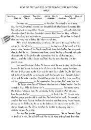 Speed reading or skimming is great when you quickly want to find a specific piece of information in a piece of text. skimming and scanning - ESL worksheet by brandonmcgyver