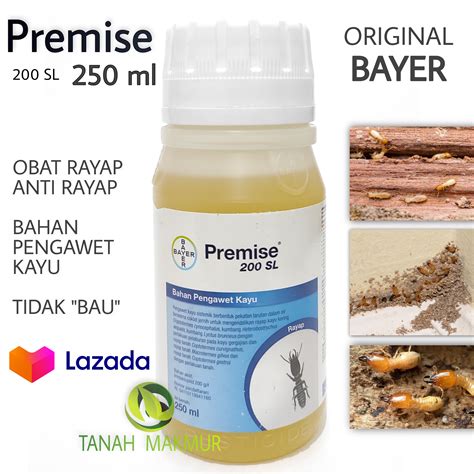 Obat Anti Rayap Premise 200sl 250ml Original Bayer Tidak Bau Basmi Rayap Kayu Tanah Umpan Rayap