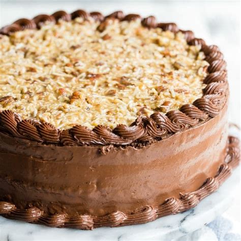 Preheat oven to 350 degrees f (175 degrees c). German Chocolate Cake Recipe | Culinary Hill | Recipe in ...