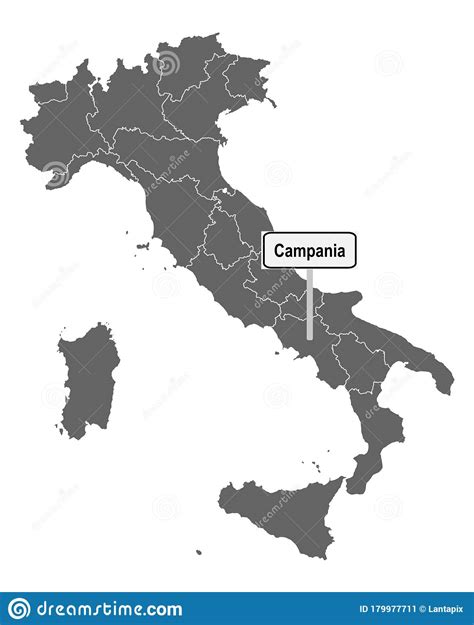 Tutte le nostre mappe sono della nostra società. Cartina Dell'Italia Con Il Cartello Stradale Della ...