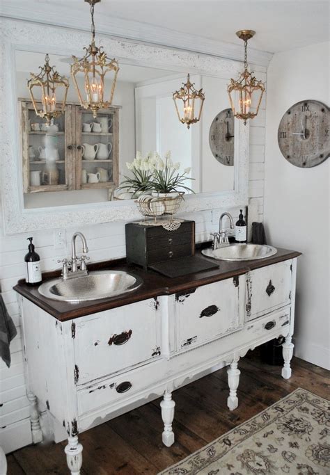 53 Amazing Modern Farmhouse Small Master Bathroom Ideas