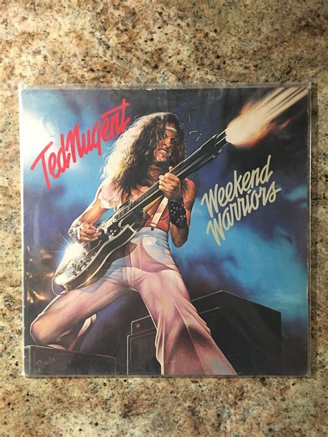 Vintage Vinyl Album Ted Nugent Weekend Warriors Ebay