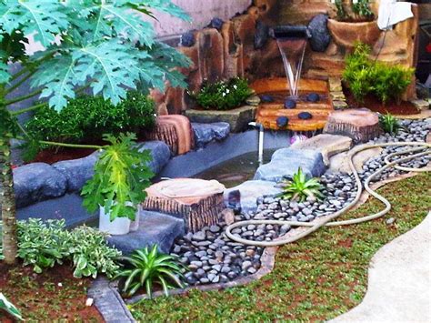 Taman Rumah Minimalis Dengan Kolam Ikan Terbaru – Gardenly
