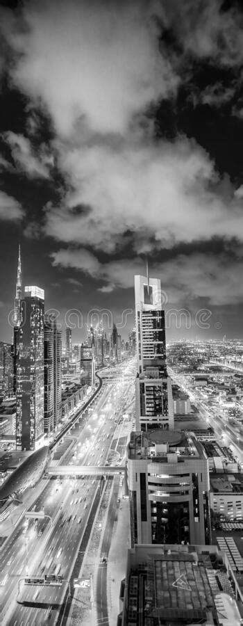 Dubai Uae December 11 2016 Aerial View Of Modern Skyscrapers In