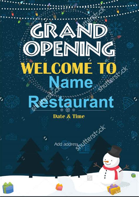 grand opening invitation banners psd ai word