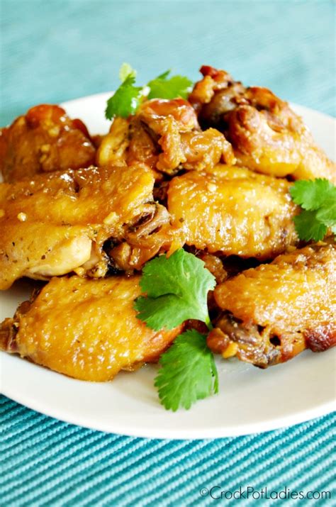 Crock Pot Honey Garlic Chicken Wings Crock Pot Ladies