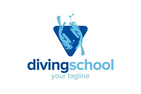 Check spelling or type a new query. Diving School Logo ~ Logo Templates ~ Creative Market