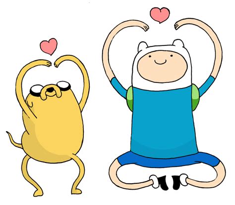 Adventure with finn and jake. Cartoon Characters: + Finn y Jake