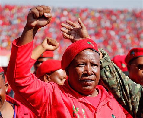 Julius sello malema (born 3 march 1981) is the leader of the economic freedom fighters, a south african political party, which he founded in july 2013. Julius Malema's EFF and the South African Left