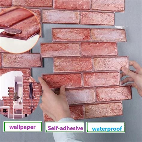 Art3d Foam 3d Wall Panels Diy Wallpaper Brick Wall Stickers Self