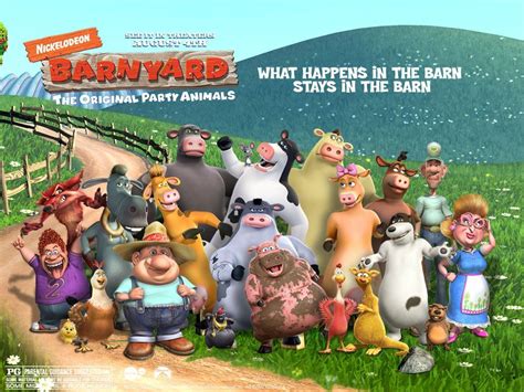 Barnyard Poster Of Characters By Dlee1293847 On Deviantart