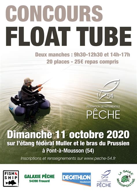Concours Float Tube F D Ration De P Che De Meurthe Et Moselle