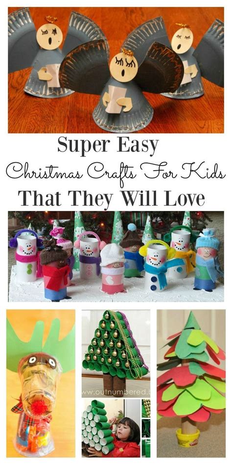 Christmas Crafts For Kids Fun Christmas Crafts Easy Christmas Crafts