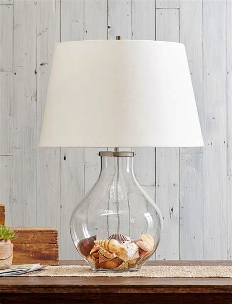 Versatile enough for any style interior. Fillable Glass Table Lamps | Beach Shell Jar Lamps & More ...