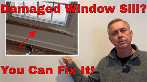 Window Sill Repair Interior Youtube