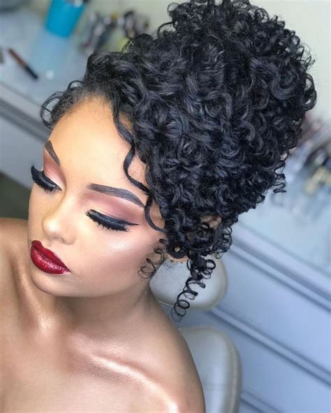 Natural Updo Hairstyles For Black Hair