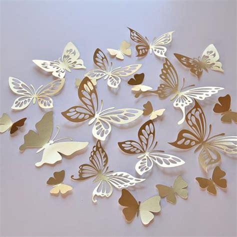 These 20 Wall Butterflies Are Ideal For Decorating Your Room Hang Them