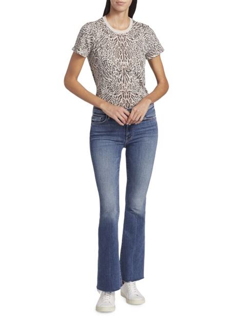Buy From Mother The Weekender Flared Leg Jeans Usa Online Store