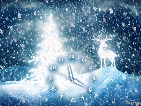 Che La Vita Continua Christmas Clock Countdown Timer
