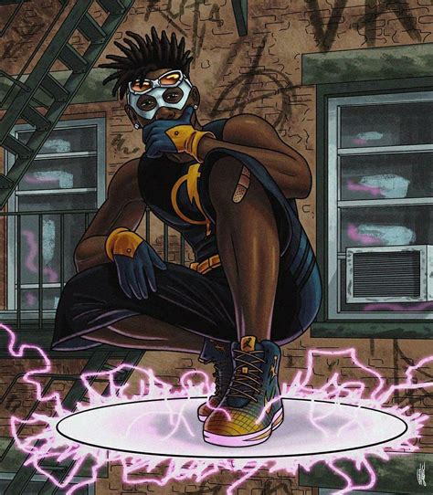 Pin By Al Hughes On Batman In 2020 African Superhero Black Cartoon Characters Superhero Art