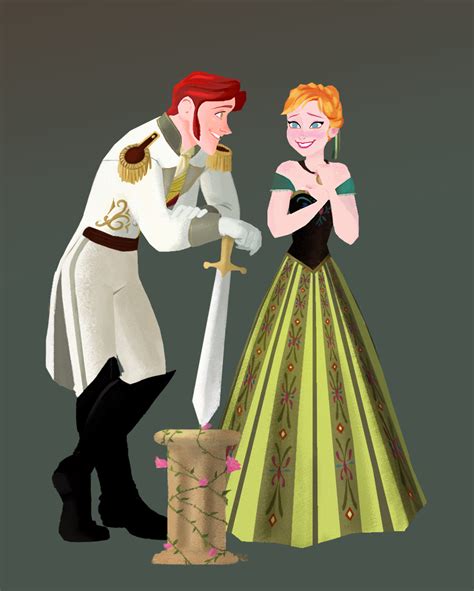 Anna And Hans Frozen Fan Art 35957184 Fanpop