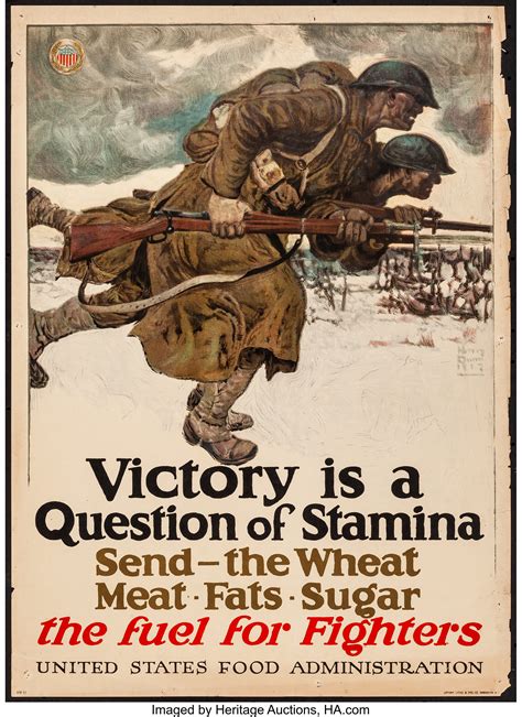 World War I Propaganda United States Food Administration 1917 Lot