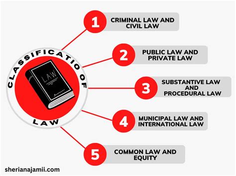 6 Major Classification Of Law Vivid Examples Sheria Na Jamii