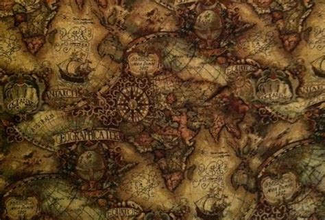 Check spelling or type a new query. Old World Map Print Tapestry Upholstery Fabric (With ...