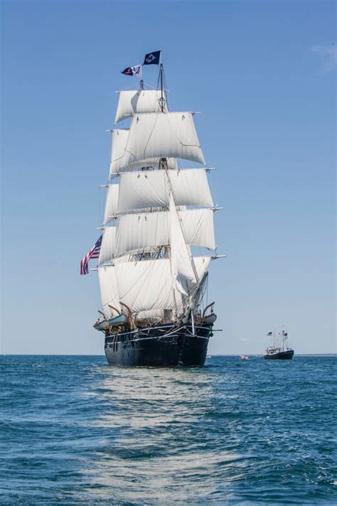 Captain Of The Charles W Morgan Whaling Ship Returns To