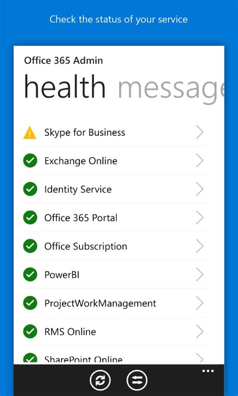 Office 365 Admin For Windows 10 Mobile