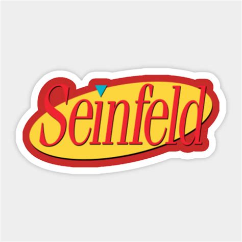 Seinfeld Logo Seinfeld Sticker Teepublic