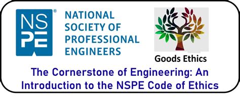The Cornerstone Of Engineering An Introduction To The Nspe Code Of
