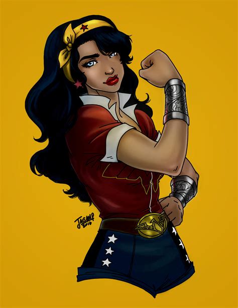 Wonder Woman Bombshell By Jaisamp On Deviantart