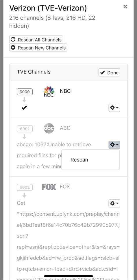 Verizon Tve Channels Disappear Overnight Tv Everywhere Channels