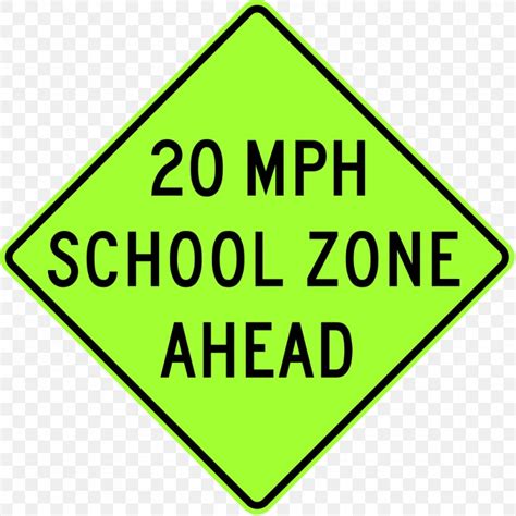 Traffic Sign School Zone Warning Sign Speed Limit Png 1024x1024px