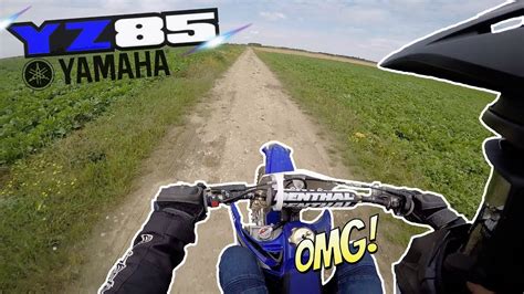 Test5 Yamaha 85 Yz 😈 Accelerations Cross Wheeling 🔥 Youtube