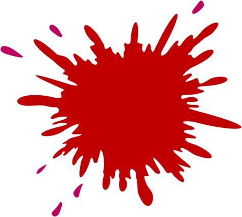 Dark Red Splash Clip Art At Vector Clip Art Online Royalty