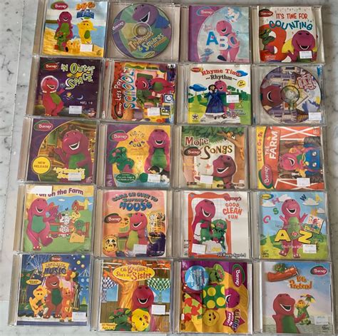 Barney Vcds Hobbies And Toys Music And Media Cds And Dvds On Carousell