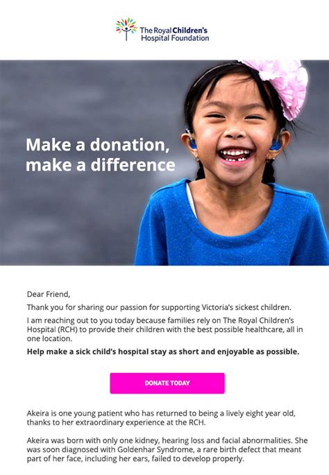 Learn To Craft The Perfect Donation Message With Examples Email
