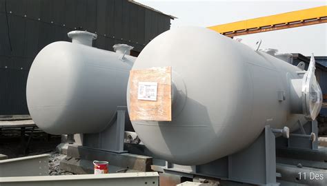 Horizontal Knock Out Drum Pressure Vessel Steel Structure